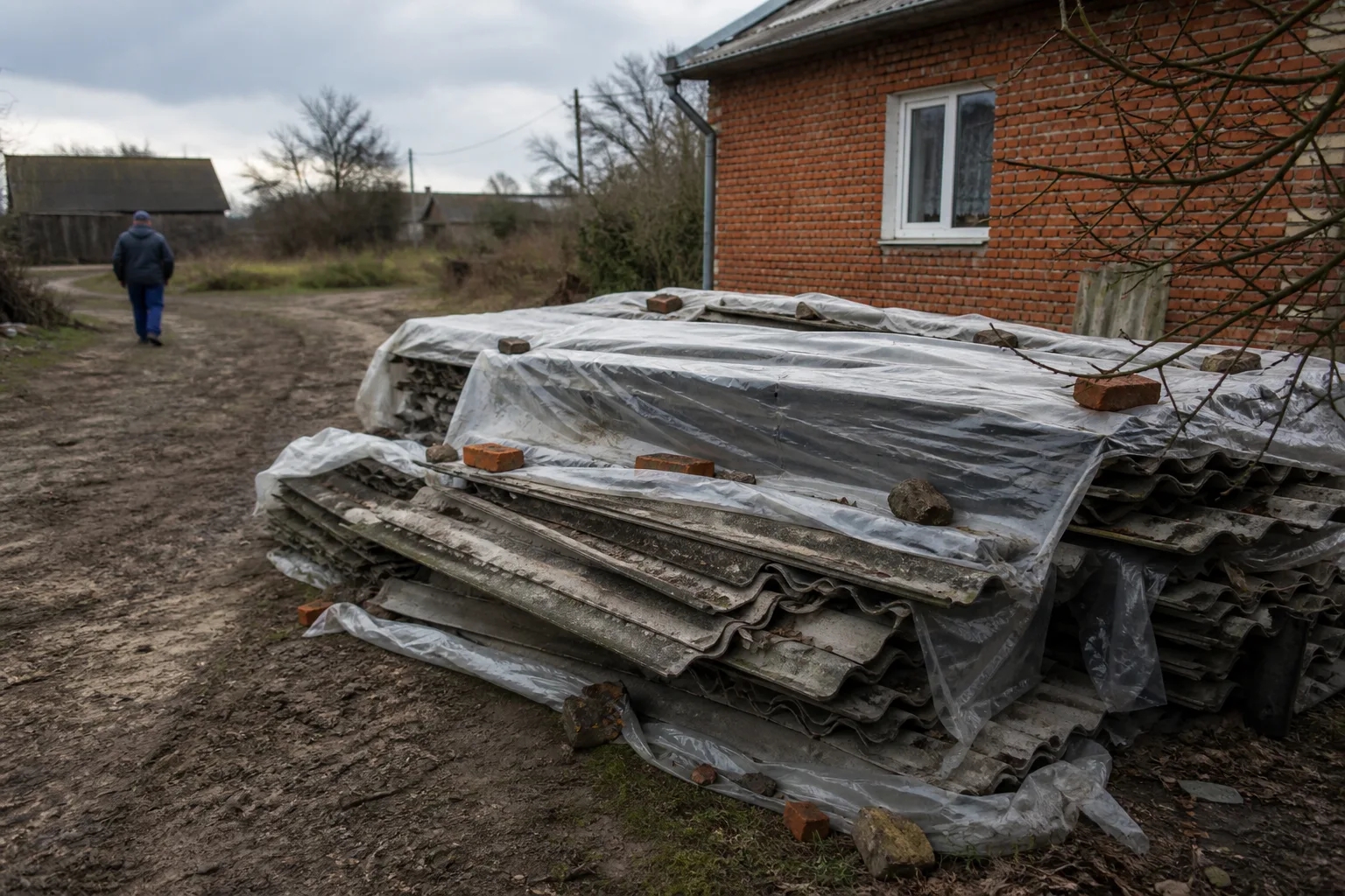 Sam zdjąłem eternit z dachu — co teraz? Kary i legalna utylizacja